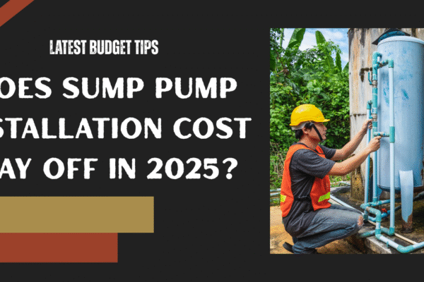 Sump Pump Installation Cost