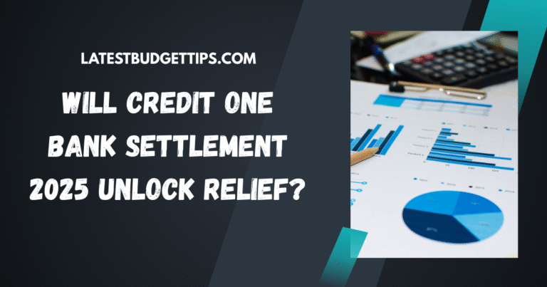 Credit One Bank Settlement 2025