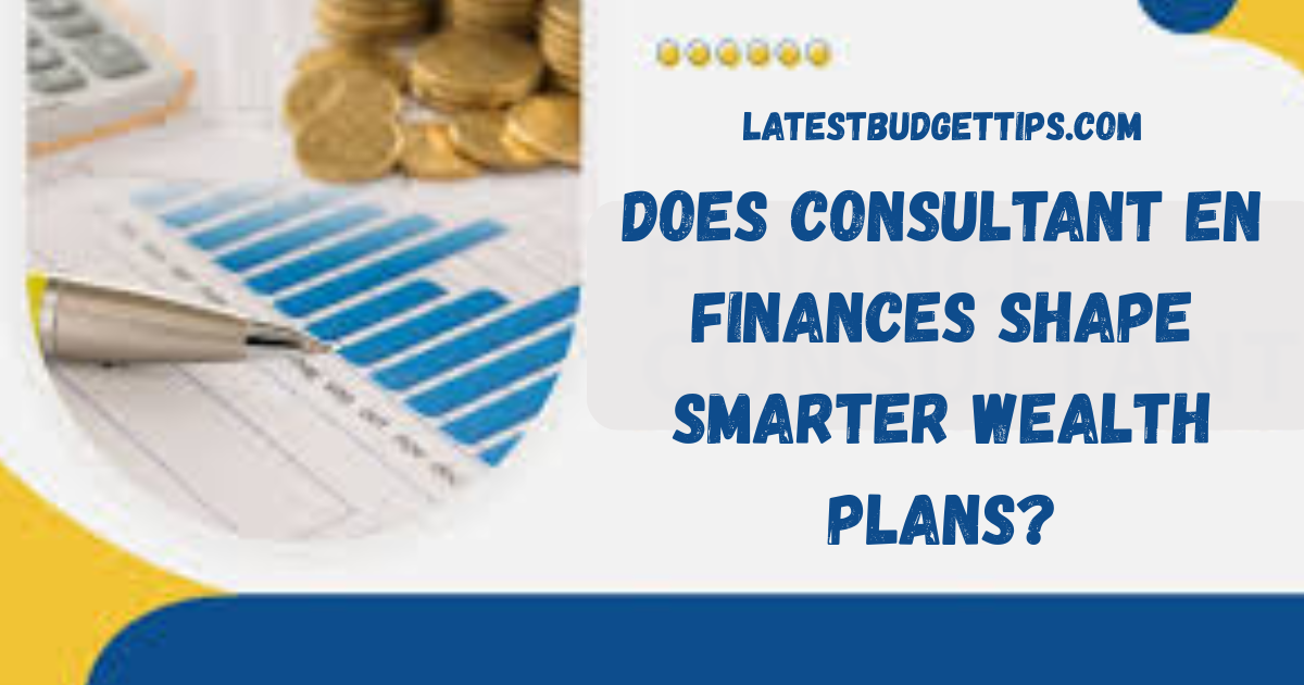Consultant en Finances