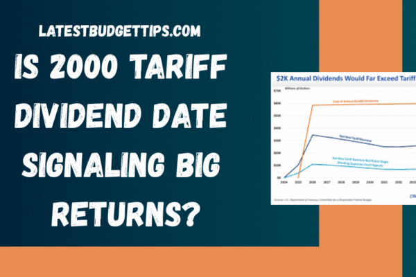 2000 Tariff Dividend Date
