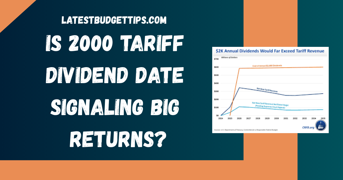 2000 Tariff Dividend Date