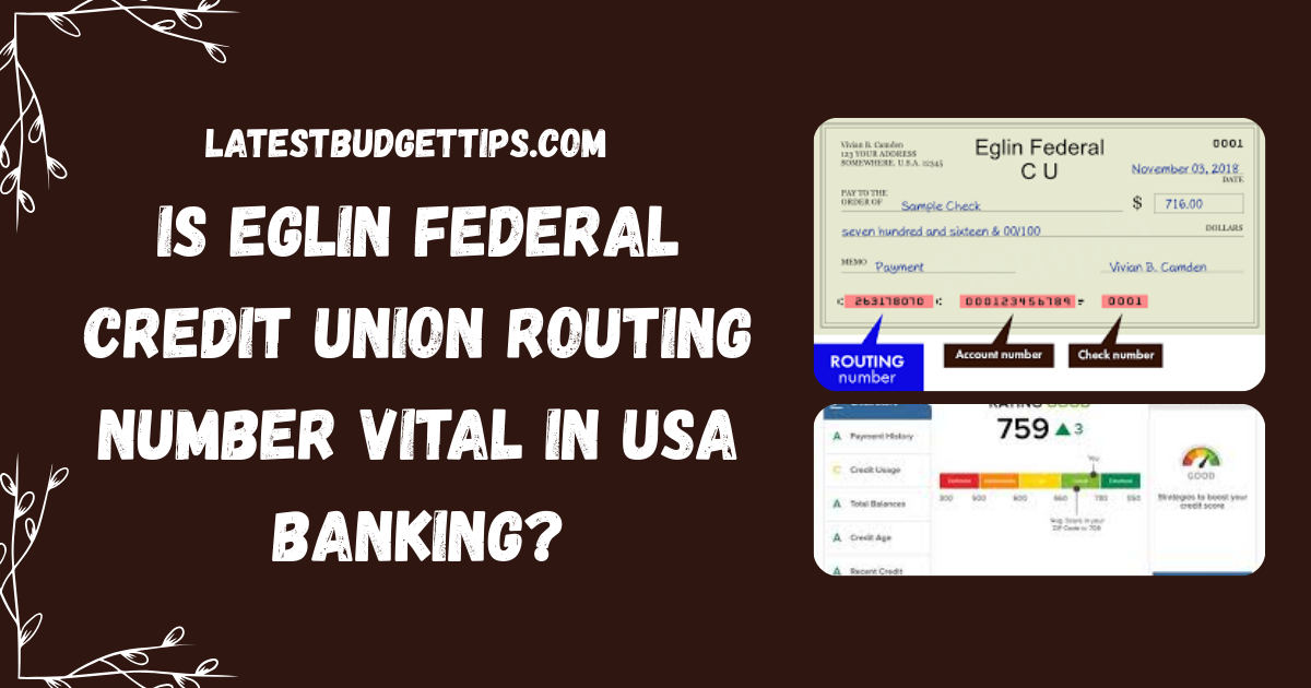 Eglin Federal Credit Union Routing Number