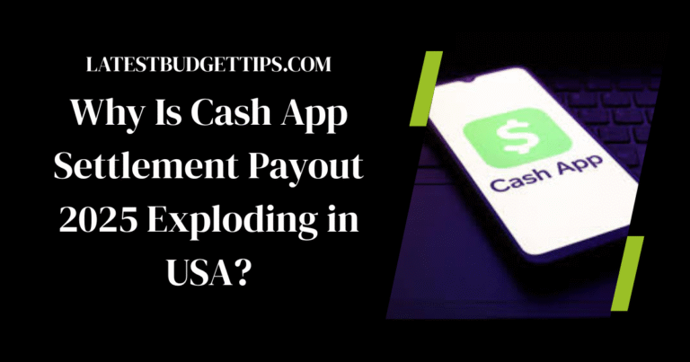 Cash App Settlement Payout 2025